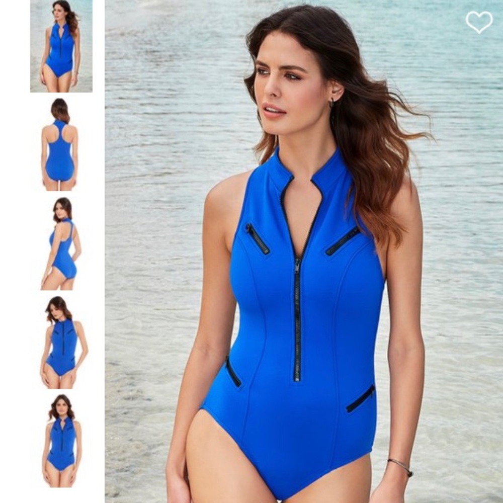 NEW in pkg. MagicSuit Scuba Coco - super sexy fit, under-wire support for D, DD+ - Picture 2 of 13